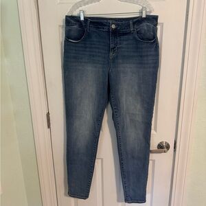 Maurices Dark Blue Skinny Jeans